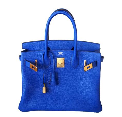 hermes bag blue